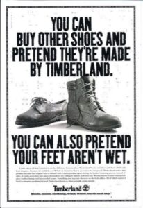 Timberland Advert